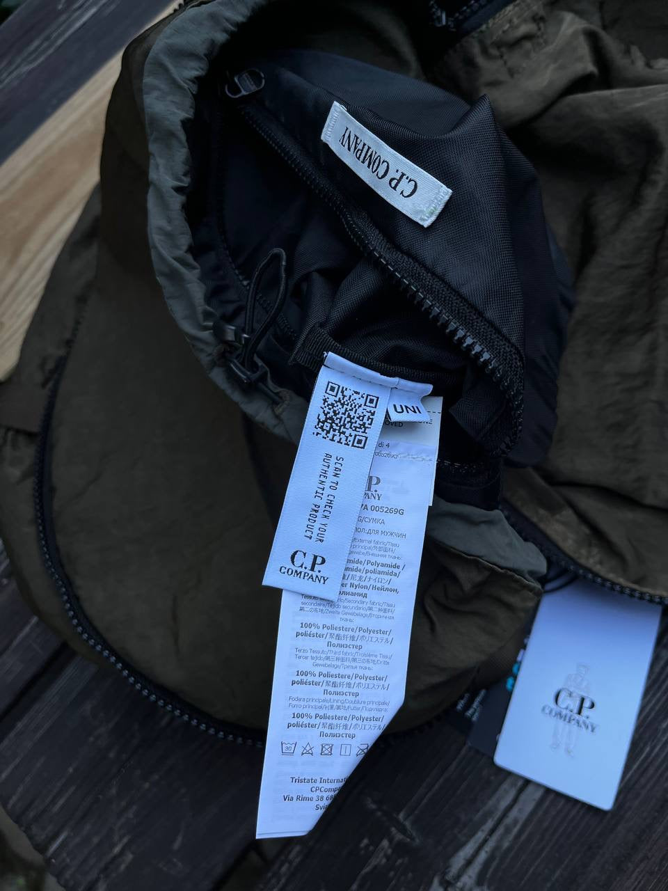 C.P. Company Sling bag Rygsæk i Khaki one size Brand new