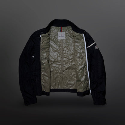 Moncler Vindjakke / Utility Windbreaker – Sort (Str. 3 / fits M)