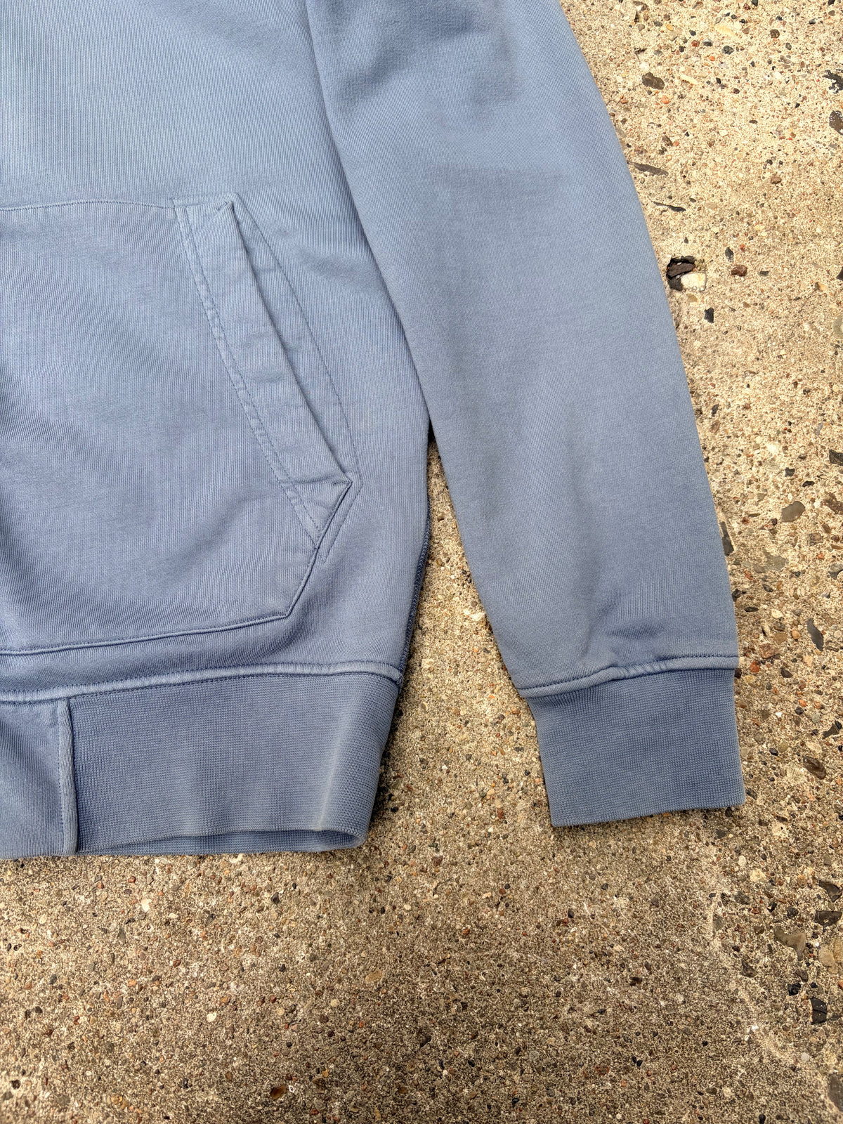 Stone Island Full Zip Hoodie – Dusty Blue – M