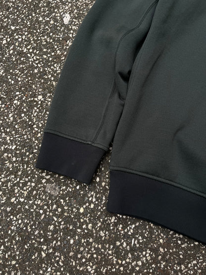 Stone Island Sweatshirt With Nylon Pocket – Dark Green Str. Large