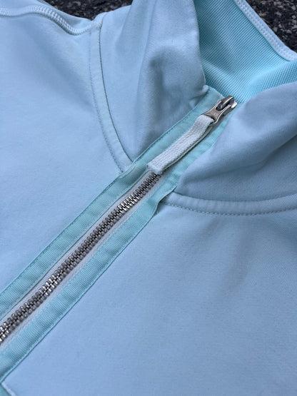 Stone Island Full Zip Sweatshirt – Turkis – Medium