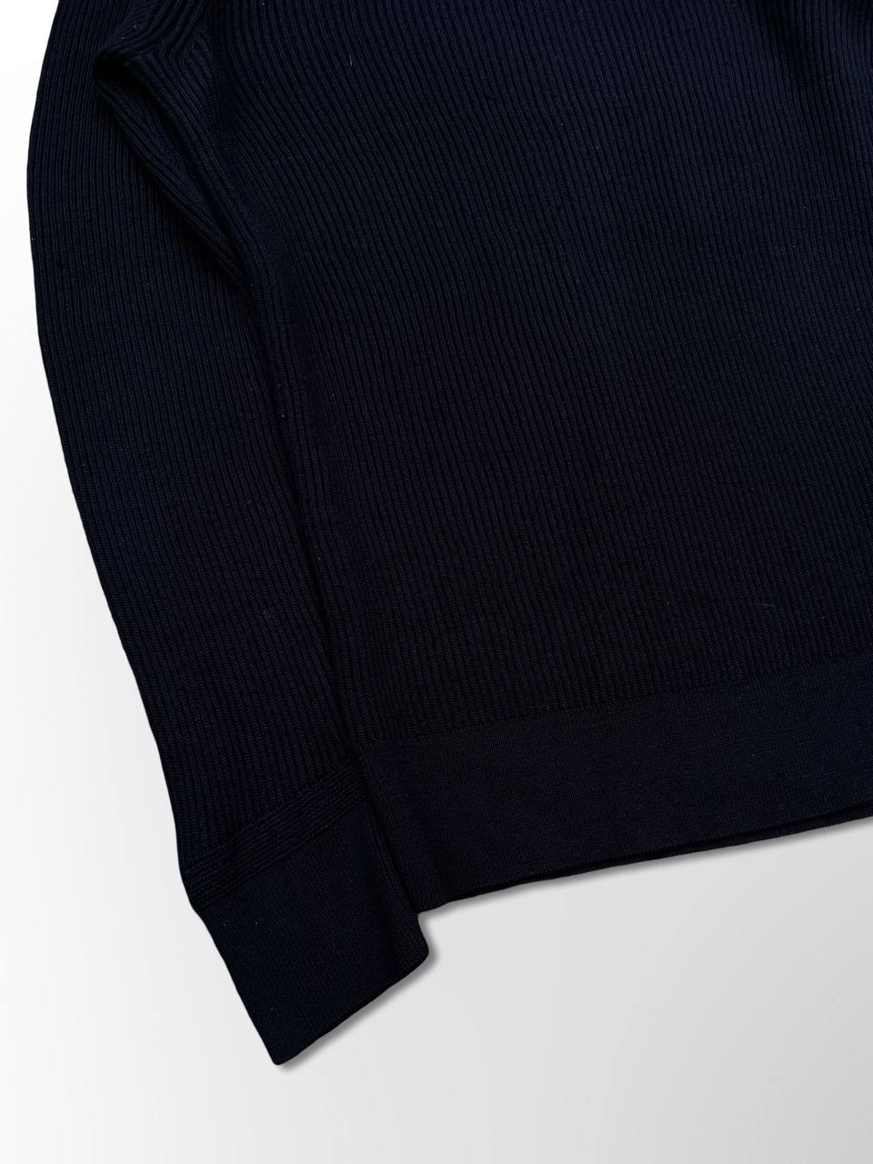 Stone Island Strik Trøje Sweater I Uld Medium i Sort 7715553C2