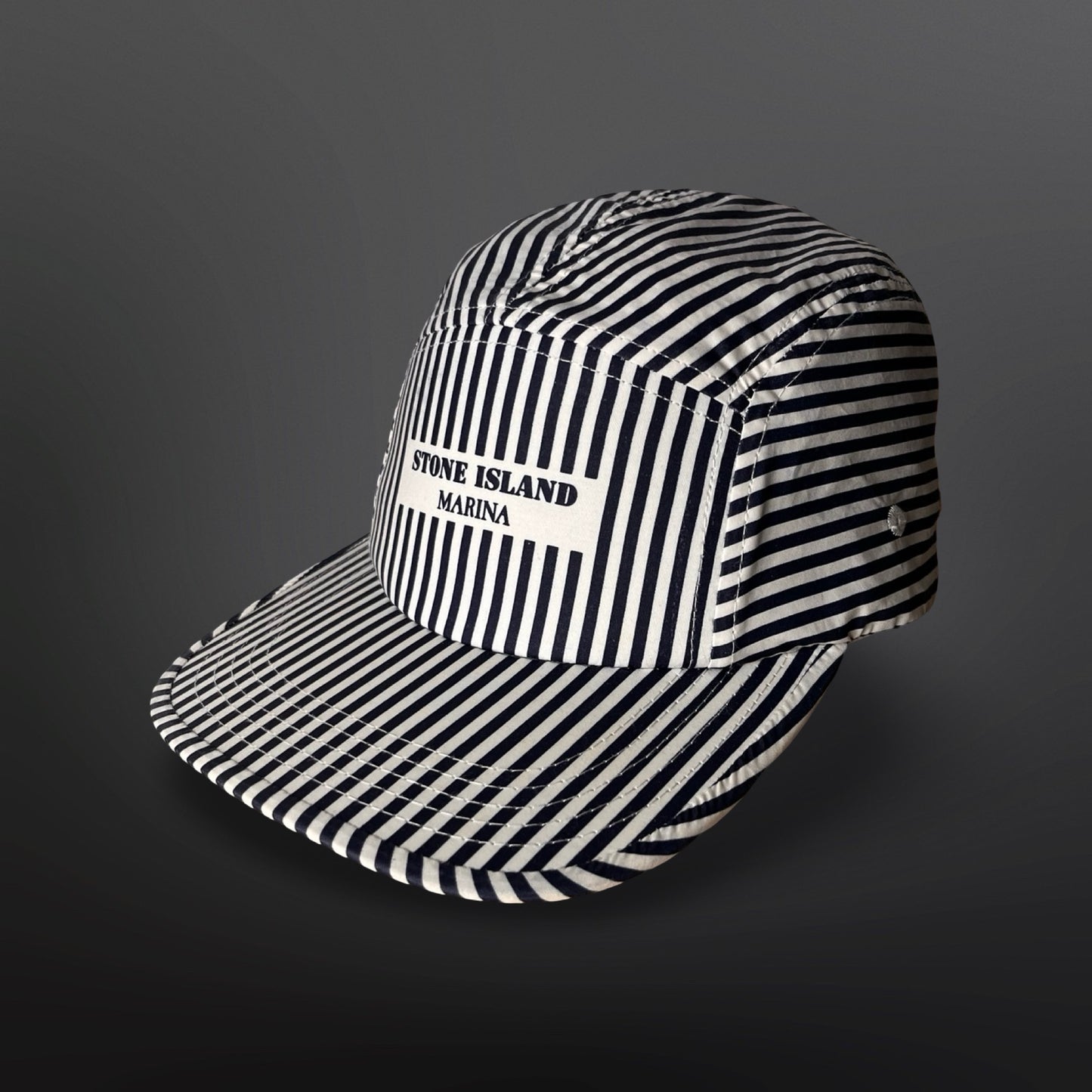 Stone Island Marina Cap – Striped L Large