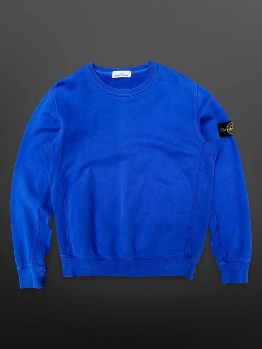 Stone Island Sweatshirt I Blå XL Brugt Used