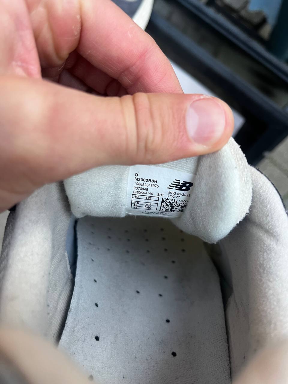 New Balance 2002R suede sneakers i super stand som nye størrelse 43 10 US refleksive logo
