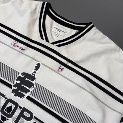 Supreme × Bernadette Corporation Pique Soccer Top – White (Large)
