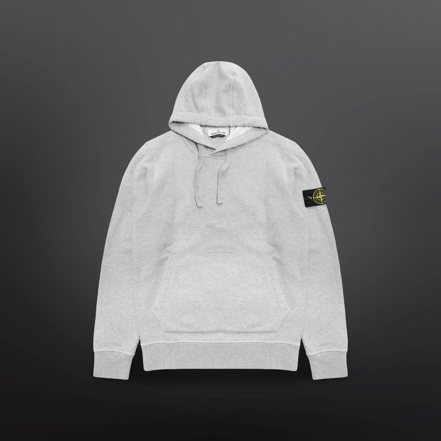 Stone Island Hoodie Grå Medium Art.731564120