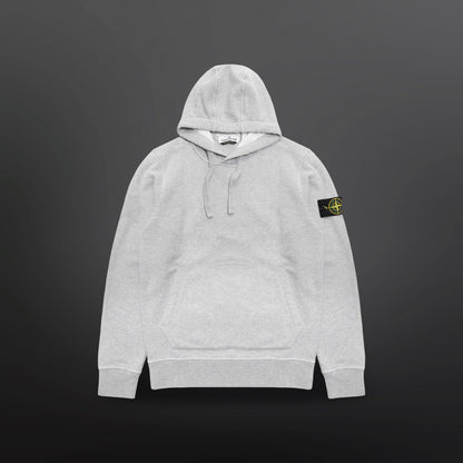 Stone Island Hoodie Grå Medium Art.731564120