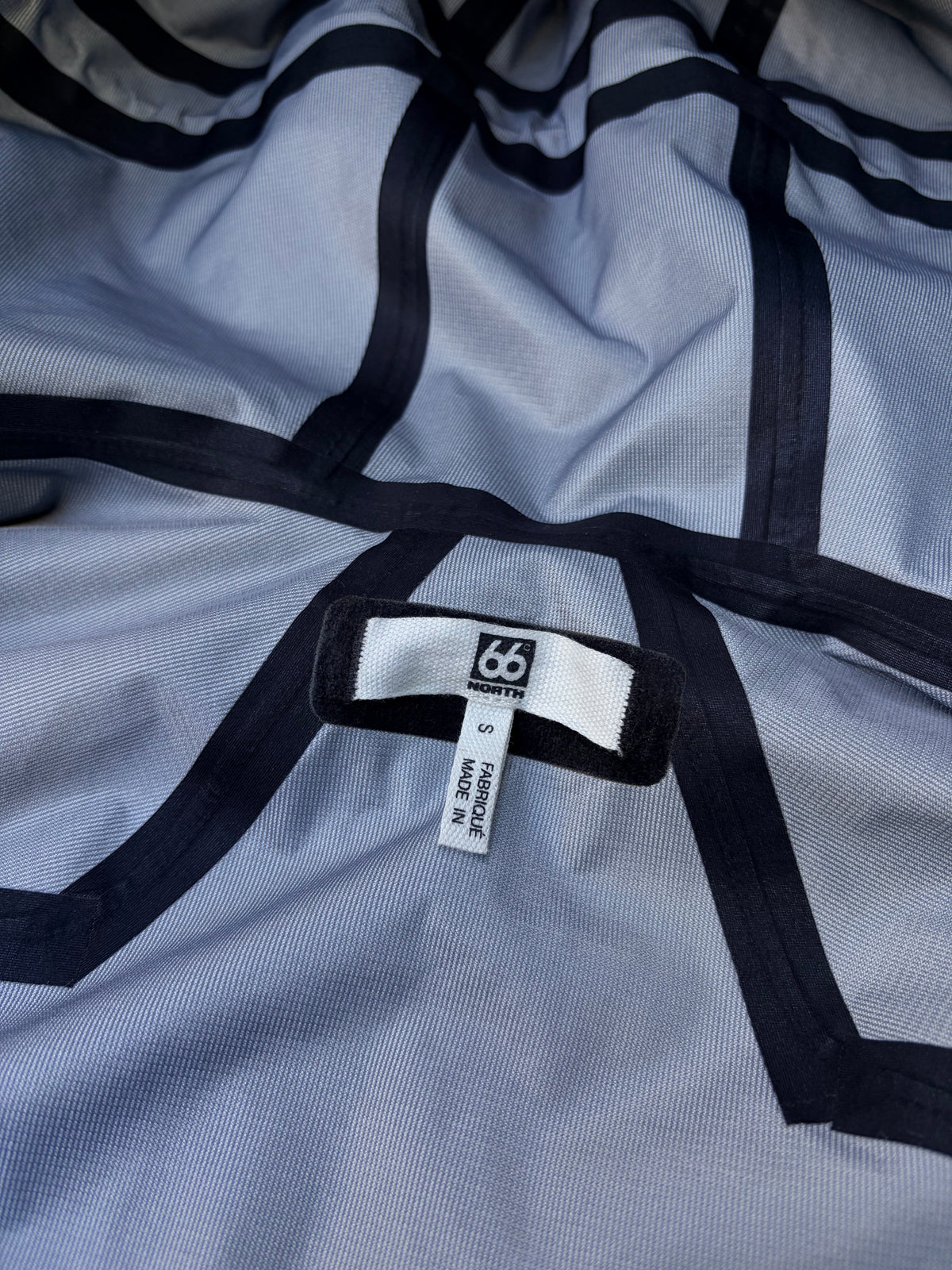 66°North Shell Jacket – Grey/Black – Size S
