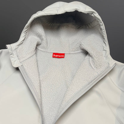 Supreme Windstopper Zip Hoodie – Light Grey – Small