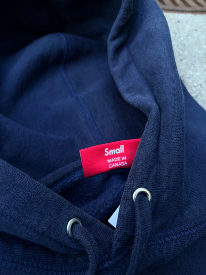 Supreme Box Logo Hoodie – Navy – Small