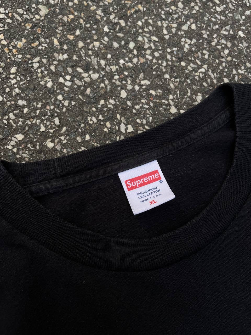 Supreme Long Sleeve SS17 Sort Black XL