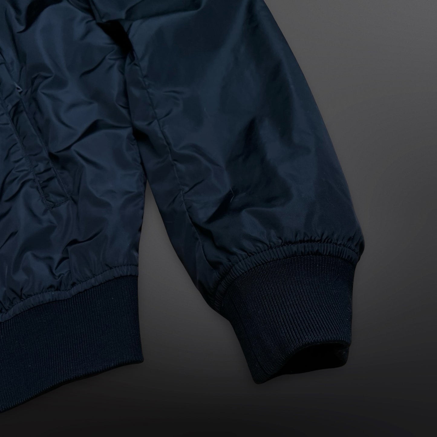 Gucci Reversible Bomber Jacket – Sort – Str. 52 Medium herre