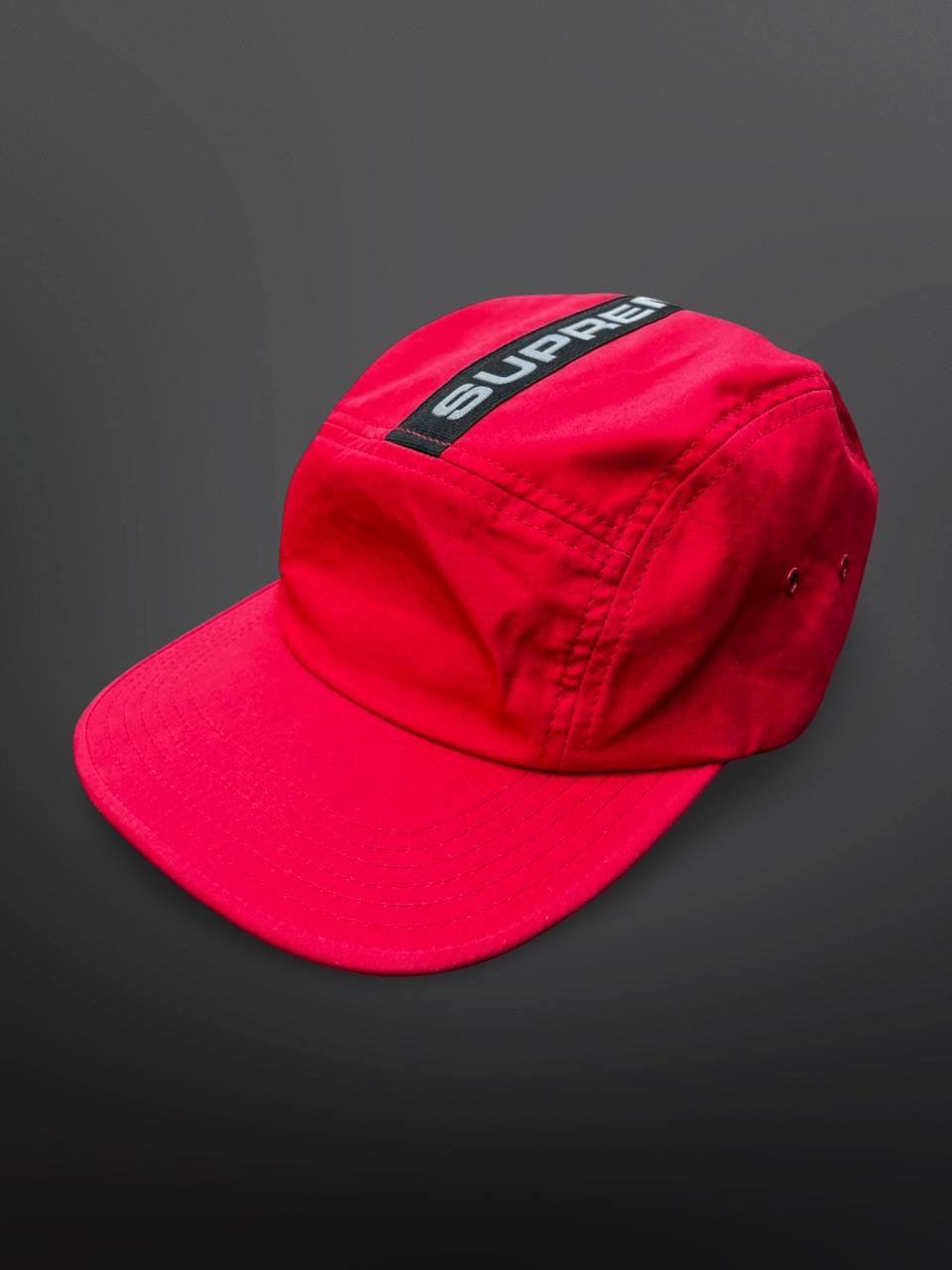 Supreme Cap Kasket Reflective Logo Rød One Size