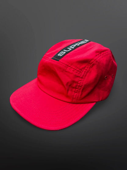 Supreme Cap Kasket Reflective Logo Rød One Size