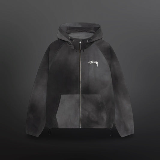 Stüssy Beach Shell Wave Dye Jacket – Sort (XL)