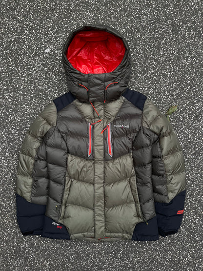 Montbell EX 800 Women’s Down Jacket Olive Red Str. 95 M Medium
