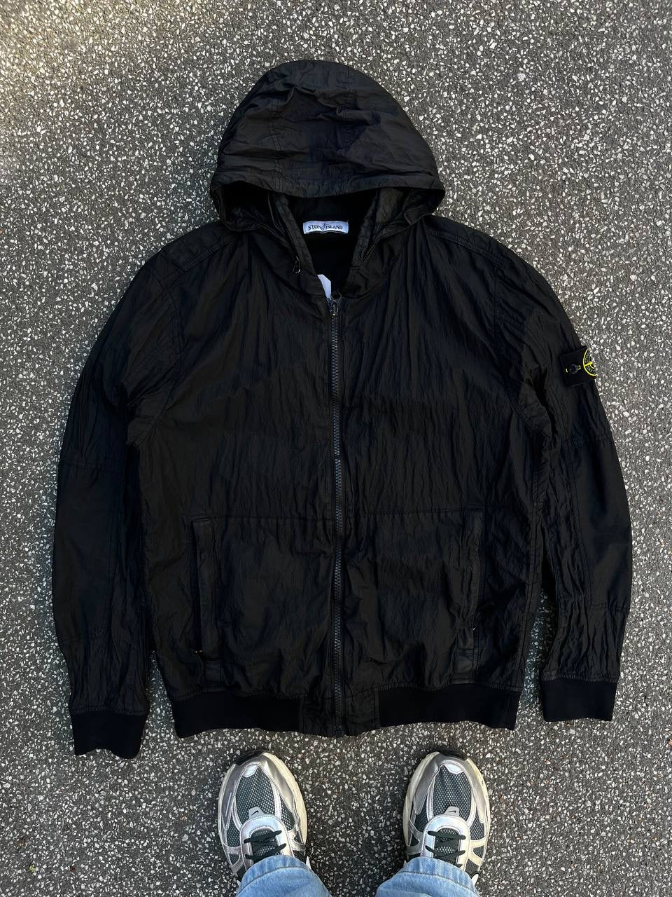 Stone Island Sommerjakke XL Sort