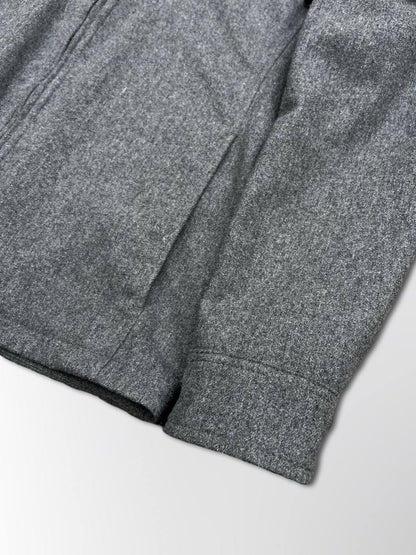 Stone Island Jakke i Uld Grå Brugt