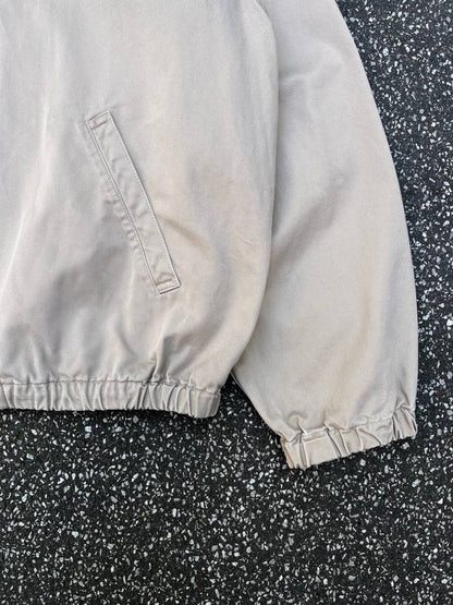 Brugt Used Vintage Polo Ralph Lauren Harrington jakke i beige Old Money style XL extra large