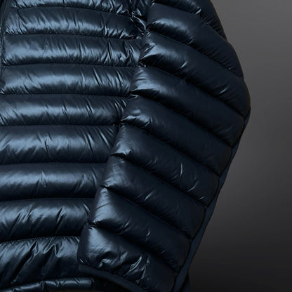 Prada Dunjakke – Sort Størrelse Large (IT Tg. 56)