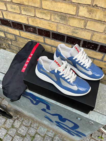 Prada Cup Sneakers 8,5 (43) Blå