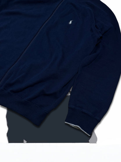 Brugt Used Cardigan Fra Polo Ralph Lauren I mørkeblå XL herre