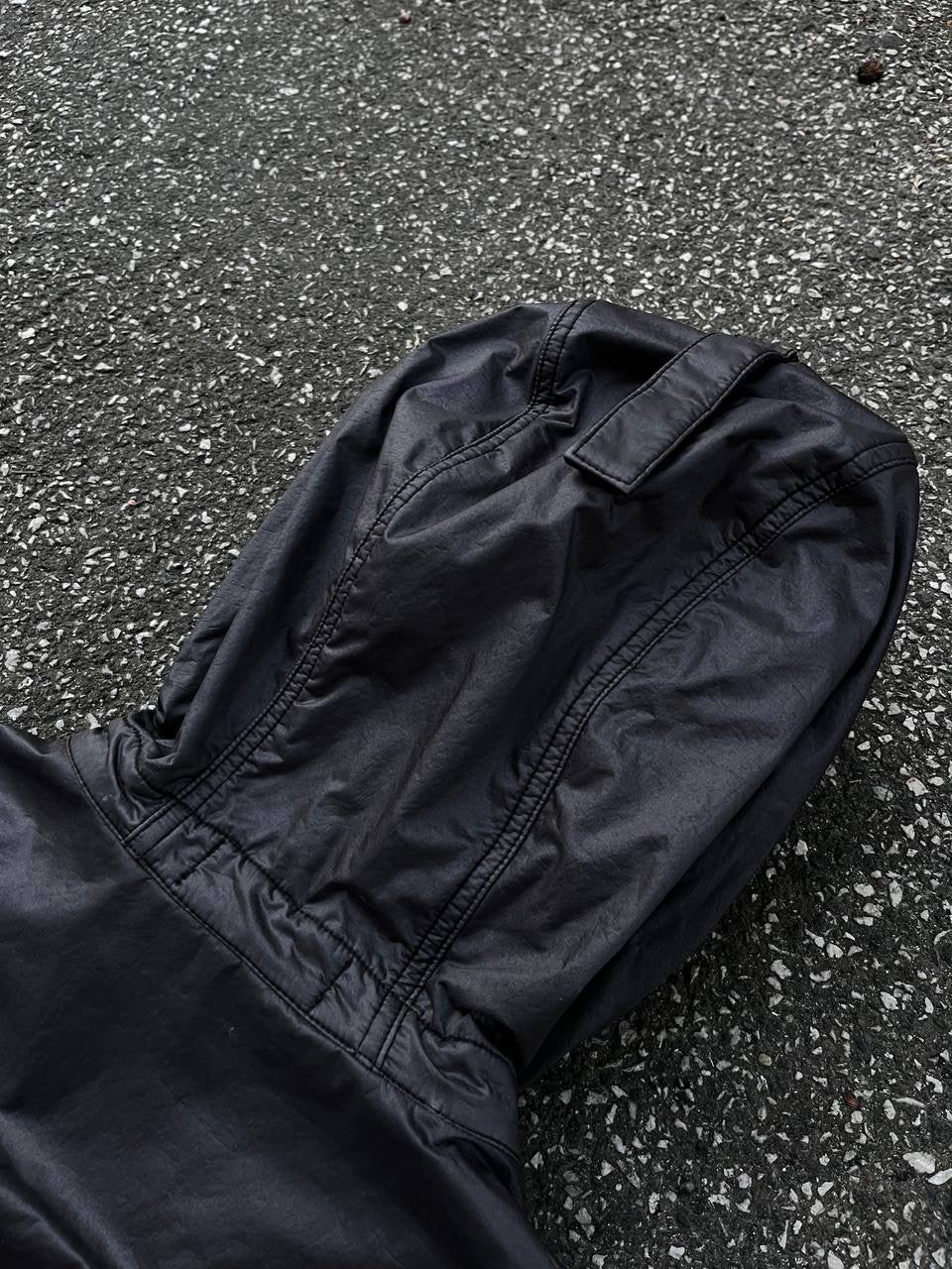 Stone Island Jakke Lamy Flock Grå L Large Brugt Used