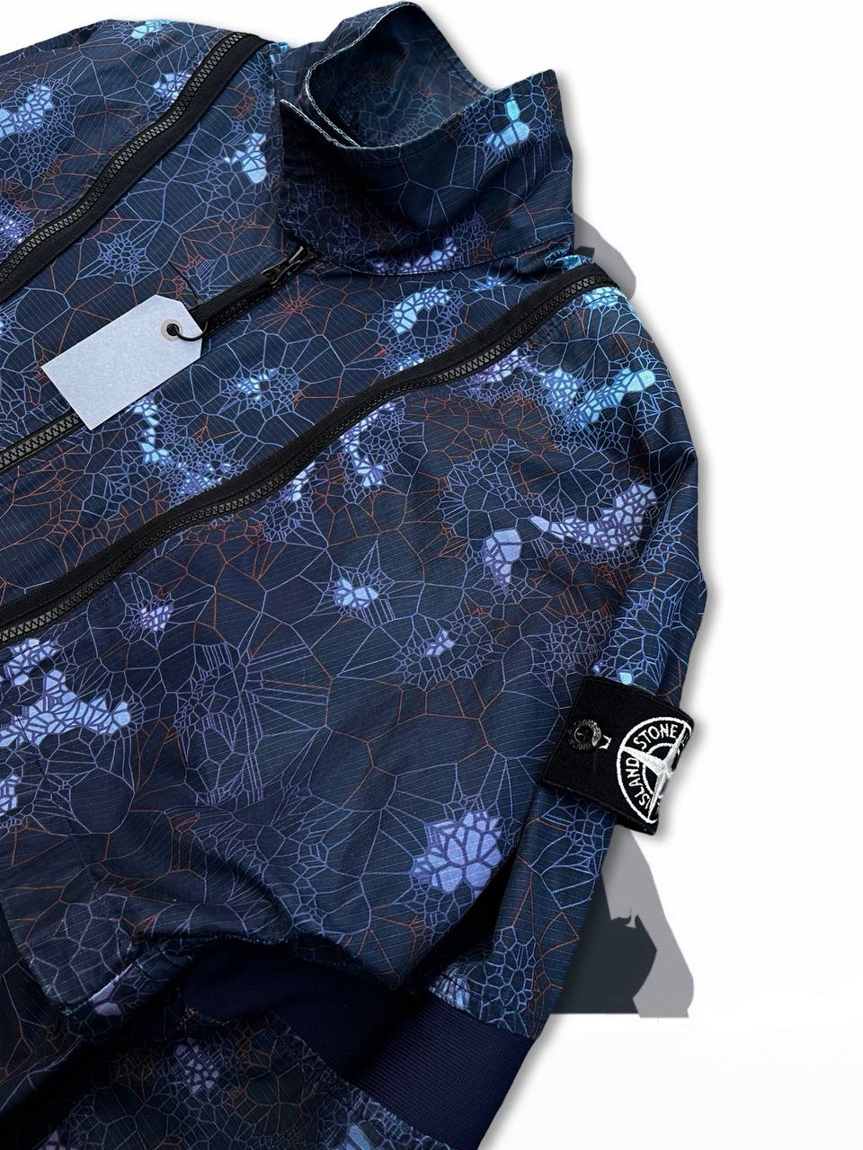 Vindbreaker Stone Island Heat Reactive Used Brugt Jakke Vest 2in1 Ice Jacket i L large