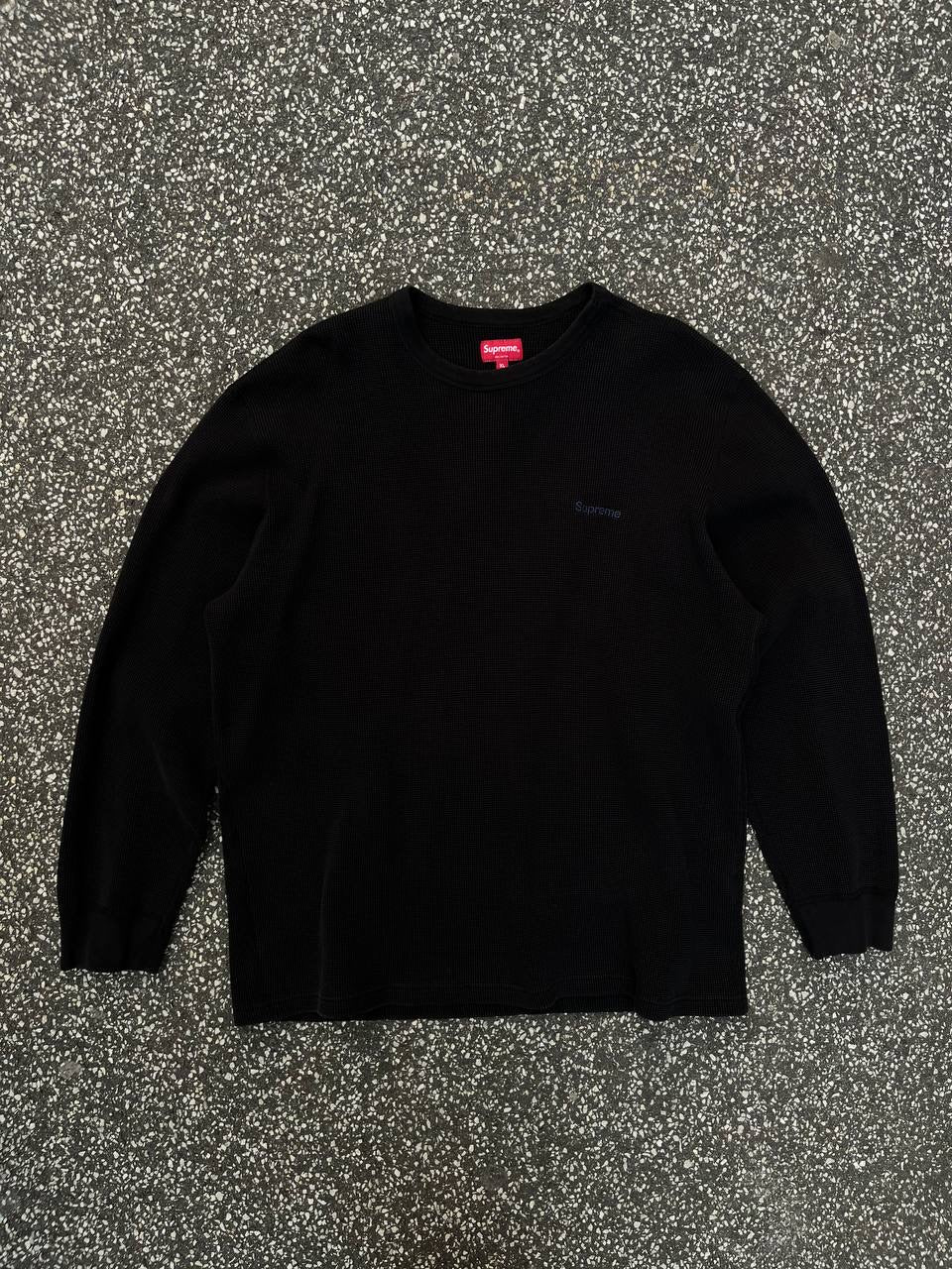 Supreme Sweater Trøje XL Sort Black Japan Edition