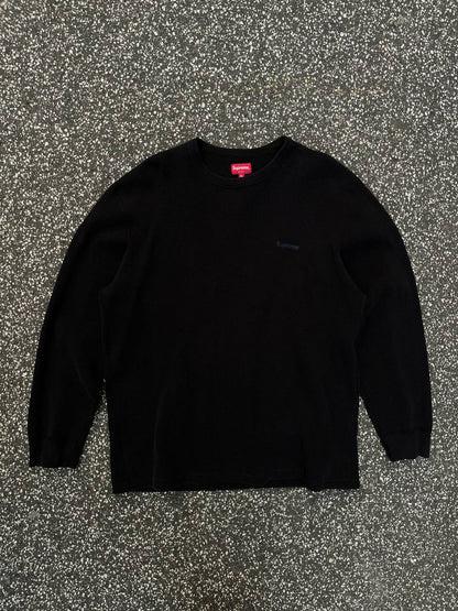 Supreme Sweater Trøje XL Sort Black Japan Edition