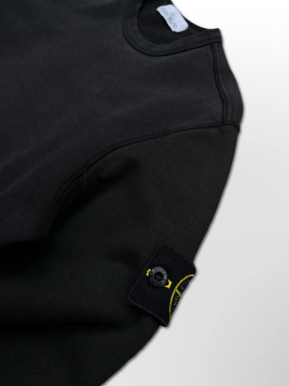 Stone Island Sweatshirt Sort Small Brugt