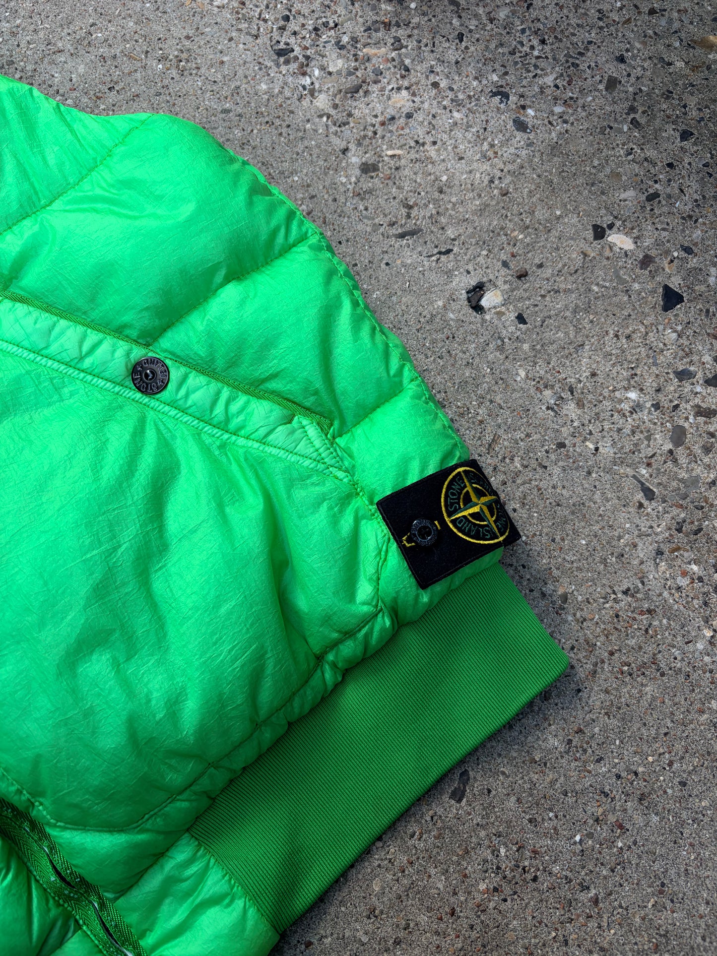 Stone Island 30th Anniversary Down Vest – Green XXL
