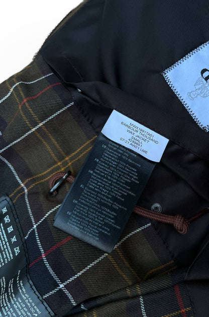 C.P. Company X Barbour google wax jacket parka i Brun brown S small