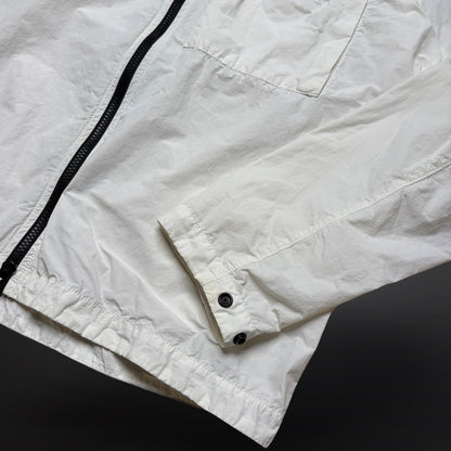 Stone Island Jakke Jacket Overshirt Hvid White M Medium