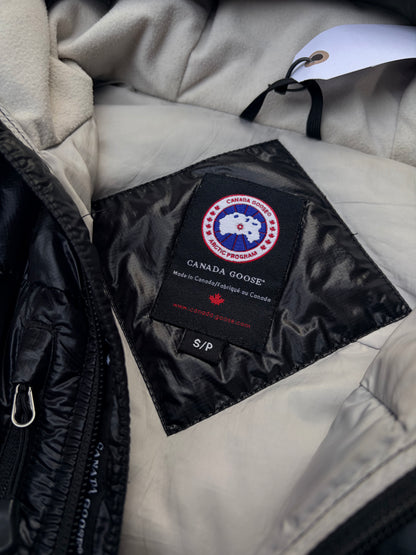 Canada Goose dunjakke til dame med hætte – Sort – Small