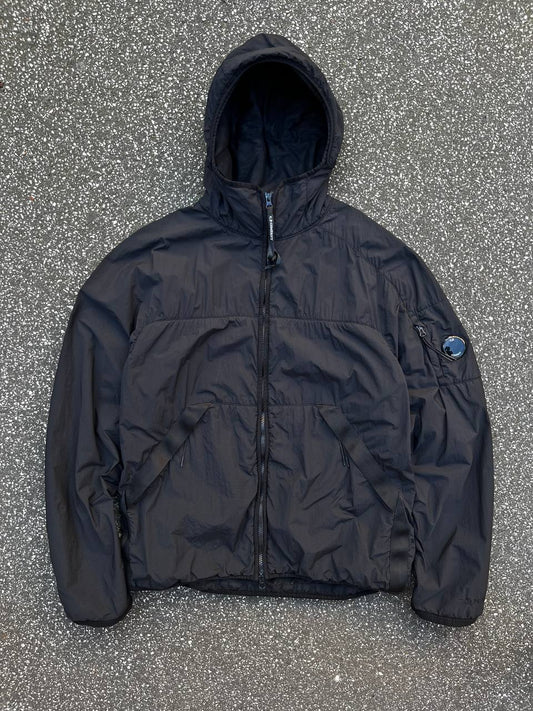 Brugt C.P. COMPANY Polartec Padded jacket / jakke Black / Sort i XL 56