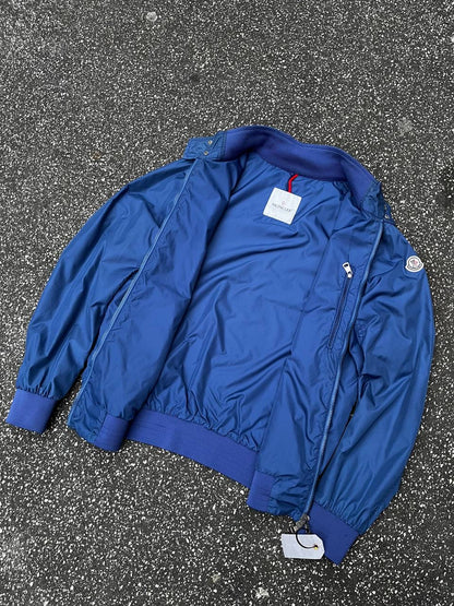 Moncler Darlan Giubbotto Jakke i Blå Large 4