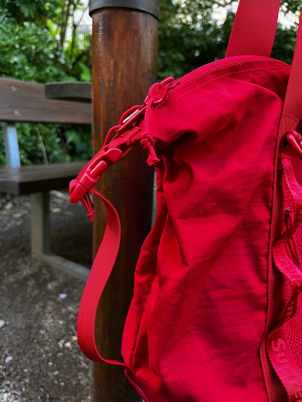 Supreme Tote Bag Taske One Size I Røde Cordura
