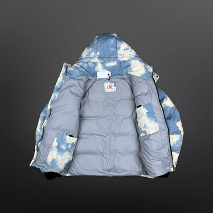 Lacoste Live Ski Jakke Cloud Print Str. Small
