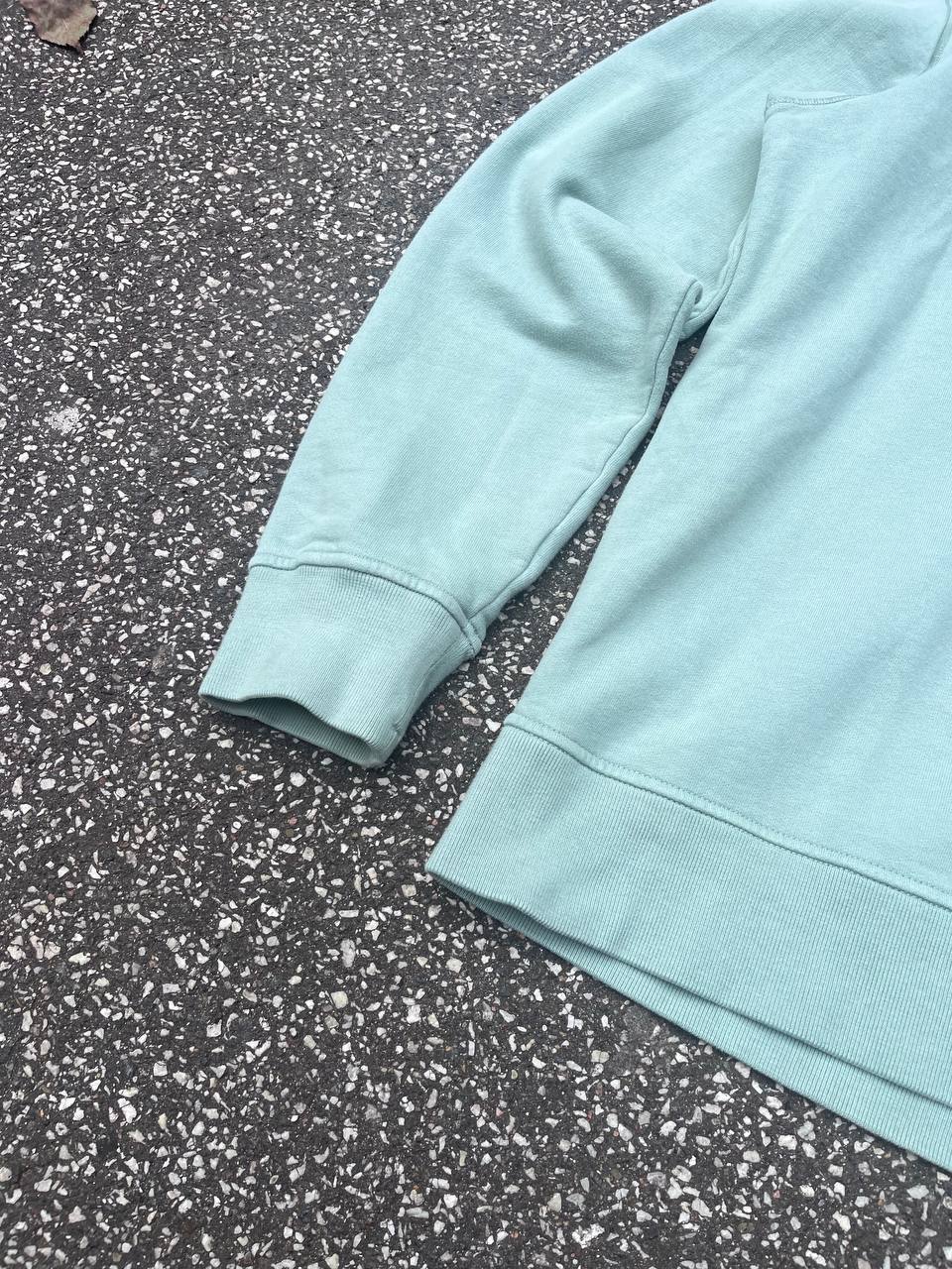 Brugt Stone Island Sweatshirt sweater i god stand i L large turkis farve 771563020 Grøn green