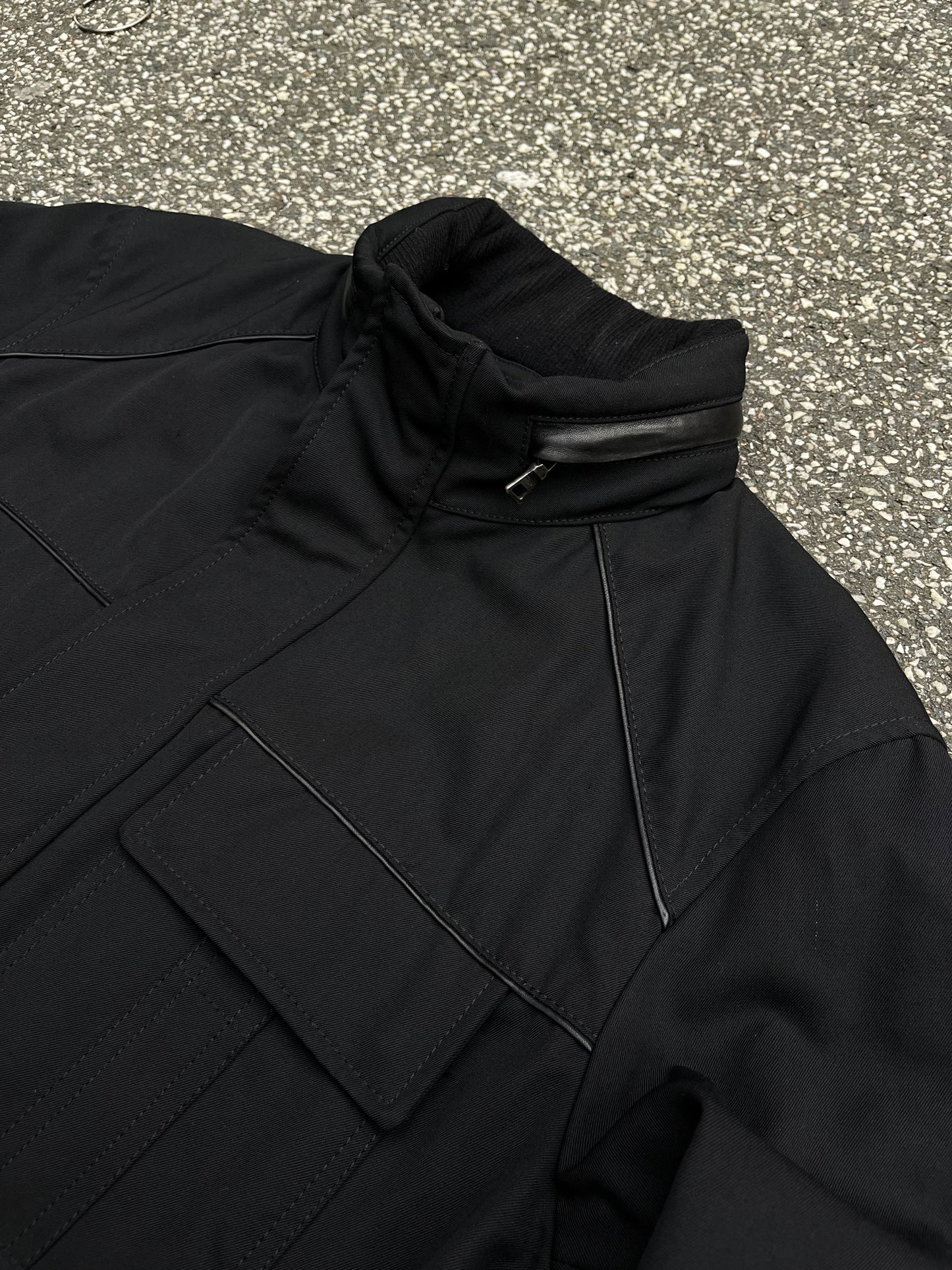Prada Wool Field Jacket (Black, Str. 54)
