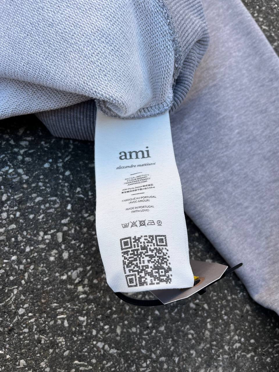 Ami Paris Alexandre Mattiussi Sweatshirt grey Large