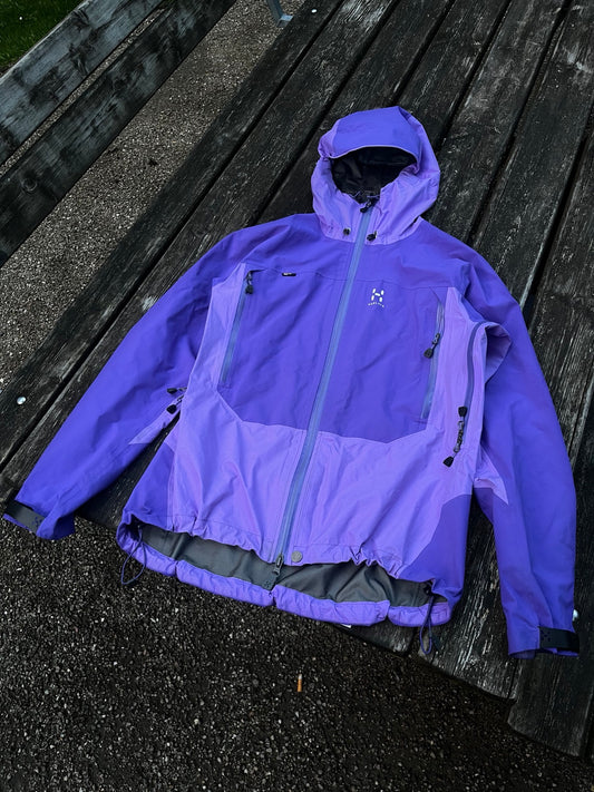 Haglöfs /haglofs Goretex regnjakke/skaljakke/vindjakke L women fitter Medium