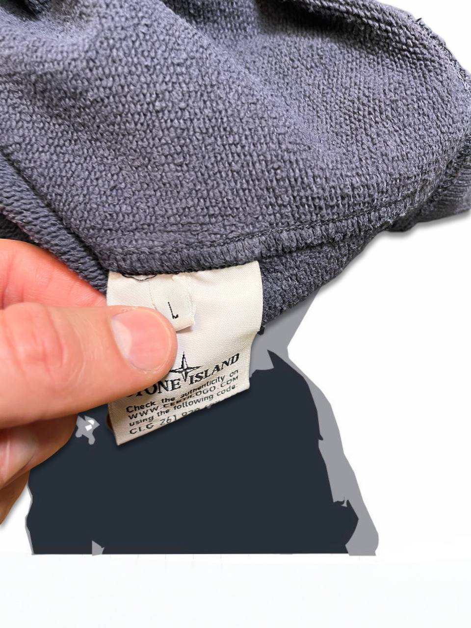 Brugt Used Stone Island Sweatshirt i L large