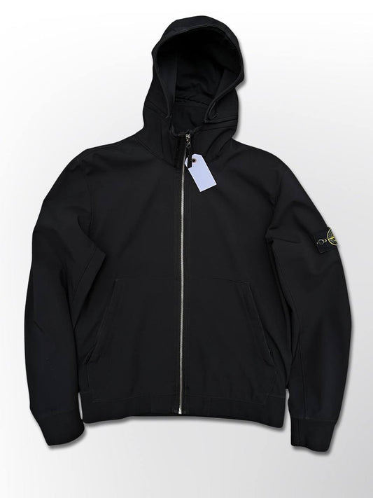 Stone Island Soft-Shell Brugt Medium Sort 701543427