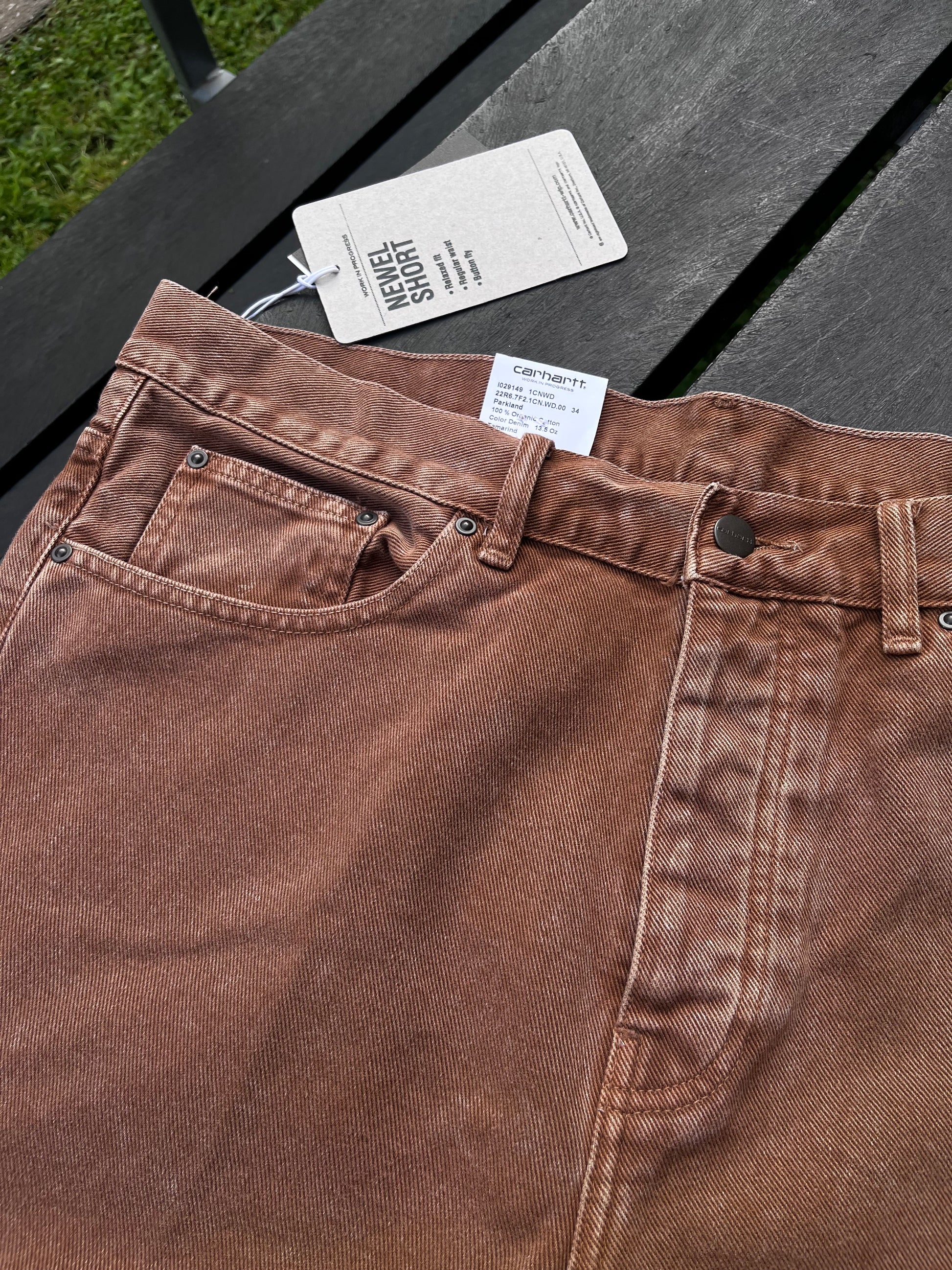 Denim Newel short fra Carhartt WIP W34 - supersaelger