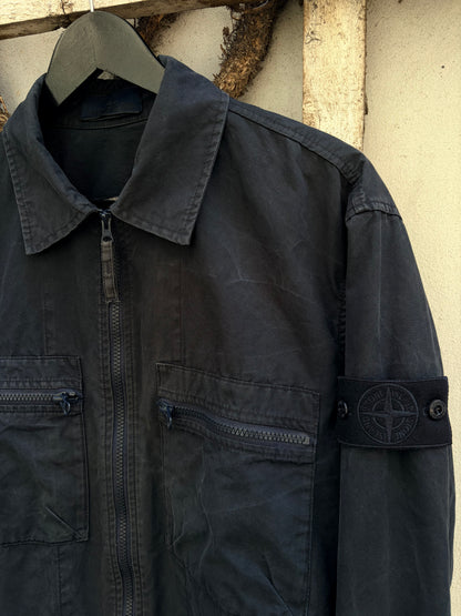 Stone Island O-Ventile Ghost Piece Jacket – Navy – Str. M
