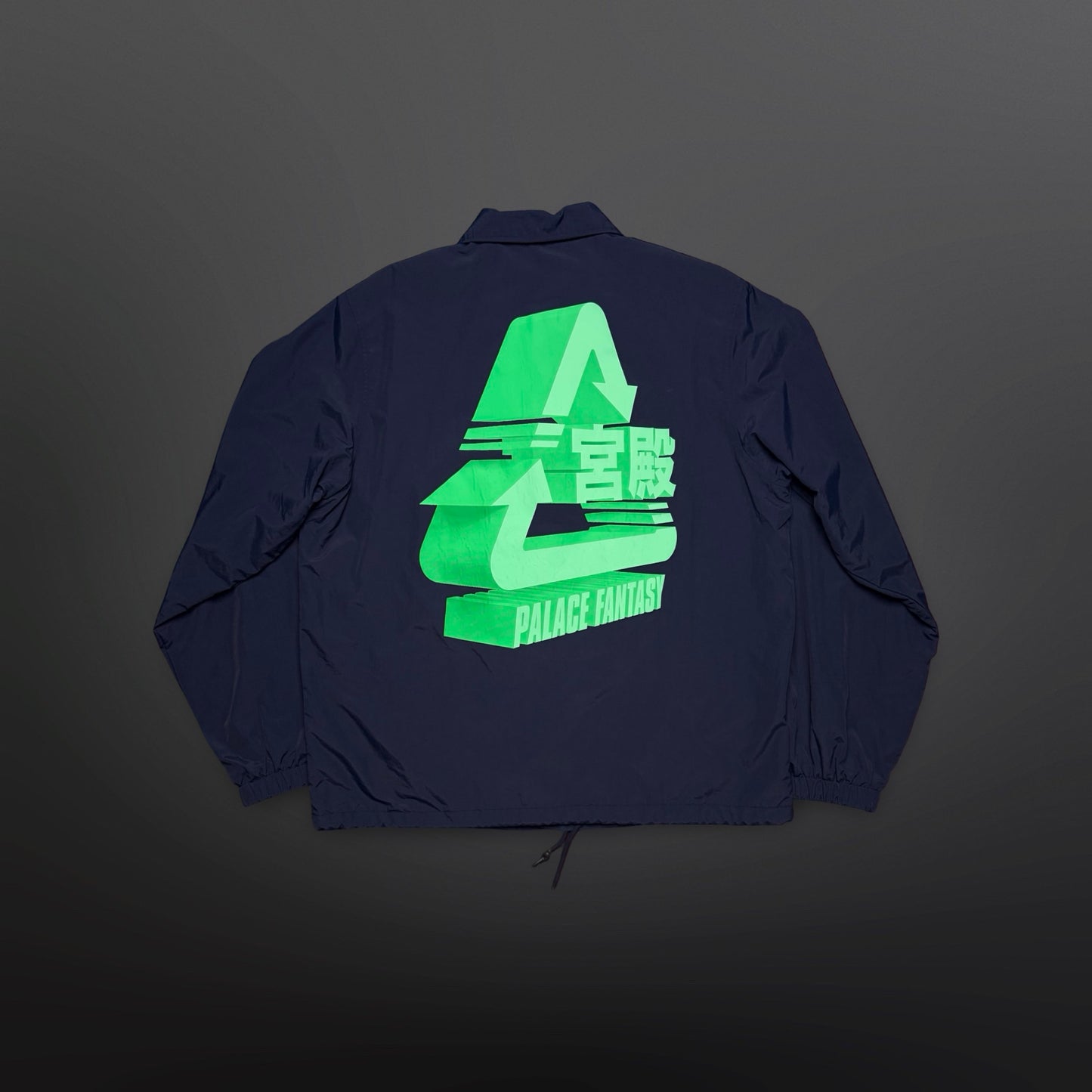 Palace Sci-Fi Fantasy Coach Jacket Navy – Medium