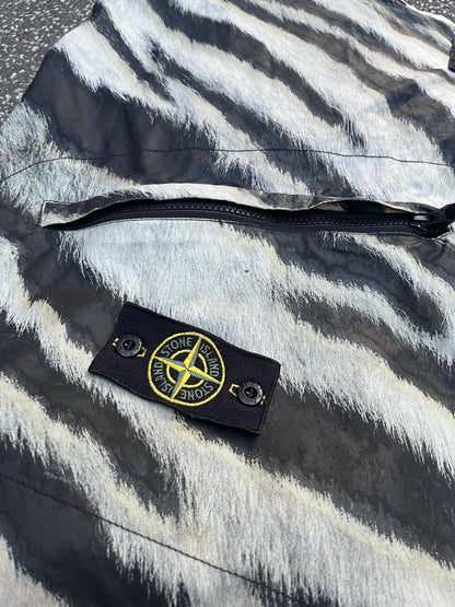 Stone Island 2Way Bag Taske Sebra Sling Bag Og Rygsæk 2 in 1 Brugt Used
